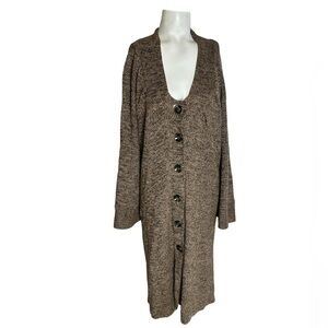 Anne Klein | Anne Klein Long Knit Cardigan Sweater